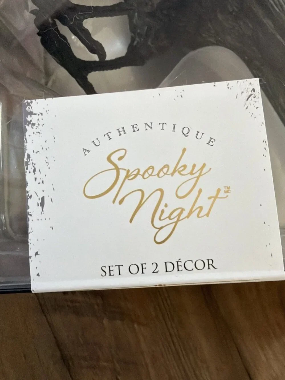 Spooky Night Set of 2 Raven Figurines Decor - 7